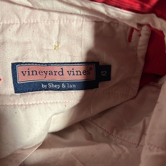 Vineyard Vines youth boys size 12 red corduroy pants. - Picture 6 of 6